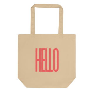 Hello Eco Tote Bag - Lulu Designs