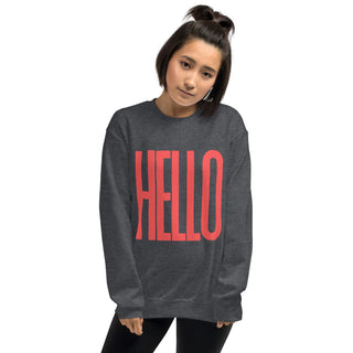 Hello Comfort Sweatshirt - Lulu Designs