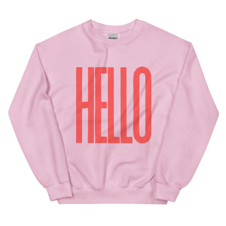 Hello Comfort Sweatshirt - Lulu Designs