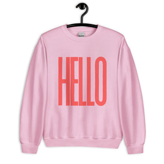 Hello Comfort Sweatshirt - Lulu Designs