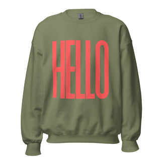 Hello Comfort Sweatshirt - Lulu Designs