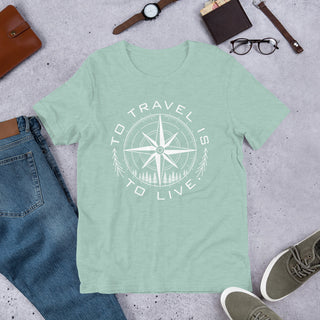 To Travel is to Live t-shirt - Lulu Designs