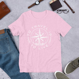 To Travel is to Live t-shirt - Lulu Designs