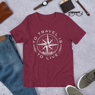 To Travel is to Live t-shirt - Lulu Designs