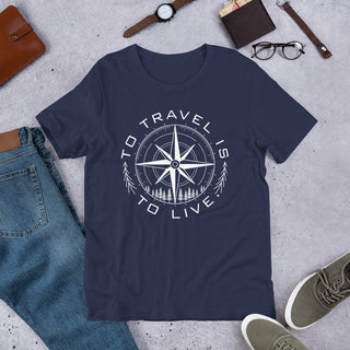 To Travel is to Live t-shirt - Lulu Designs